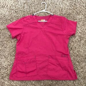 Wonder Flex Scrub Top Size L with matching pants